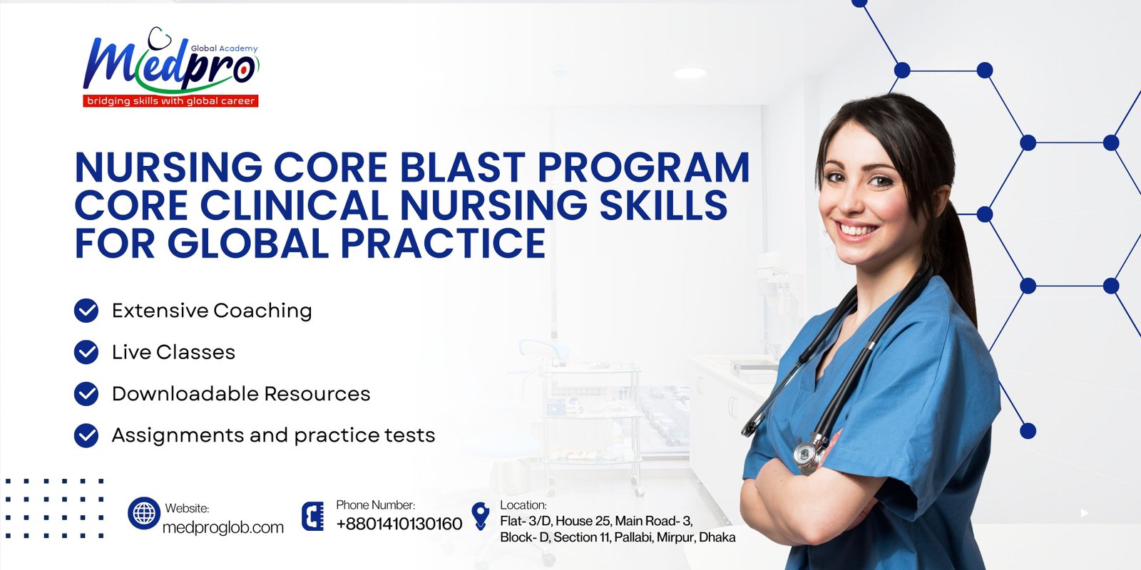 Nursing Core Blast Program  (Core Clinical Nursing Skills for Global Practice).