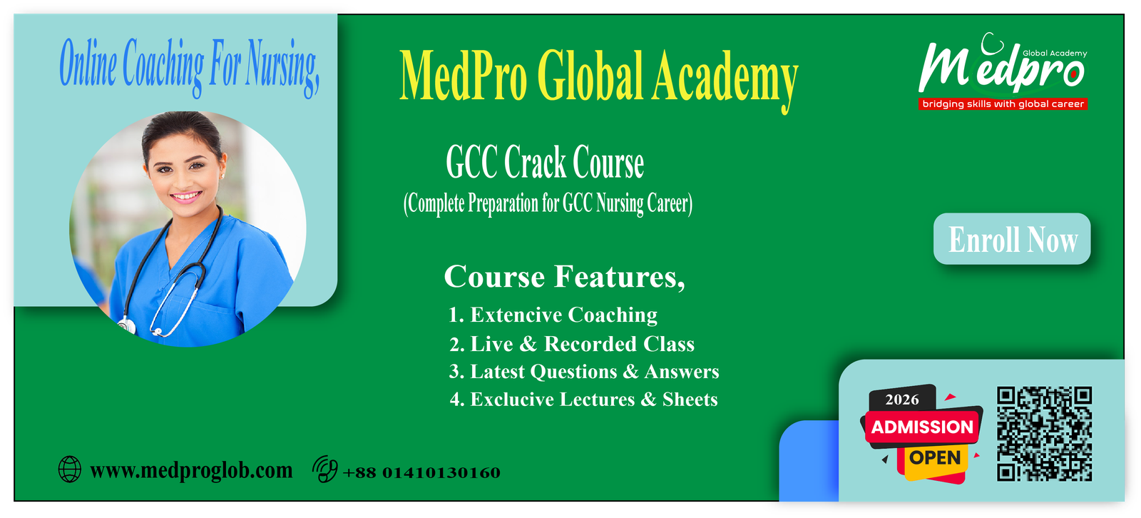 GCC Crack Course  (Complete Preparation for GCC Nursing Career).